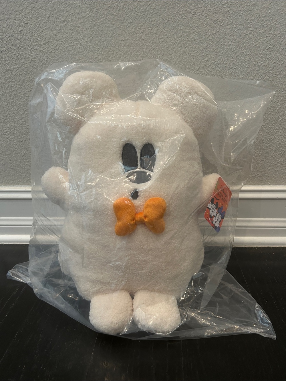Disney Halloween Mickey Mouse Ghost Plush